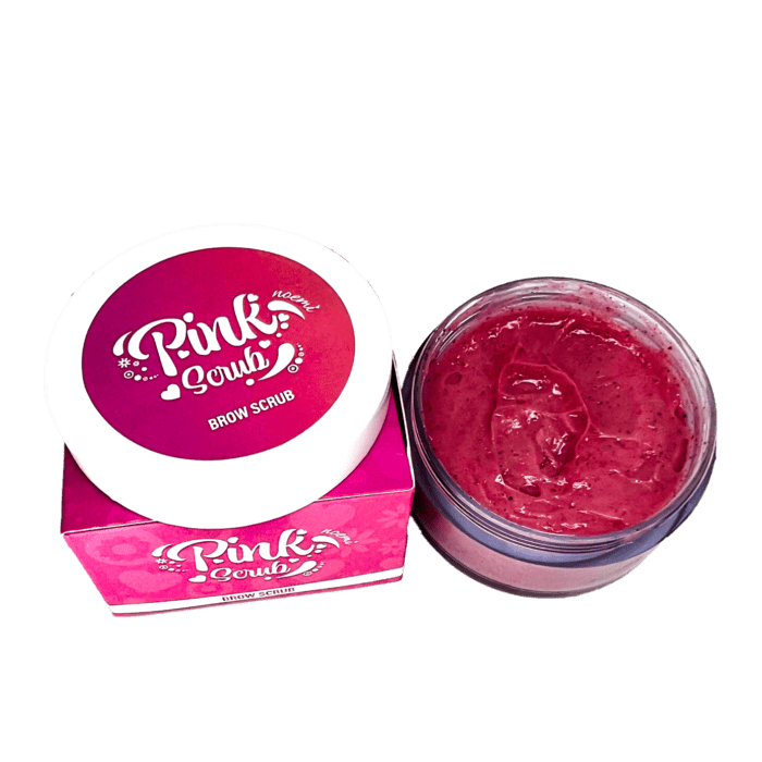 NOEMI Pink Scrub Sprancene - imagine 2