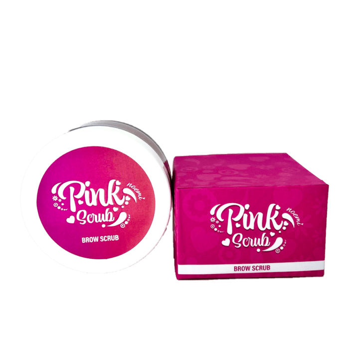 NOEMI Pink Scrub Sprancene - imagine 3