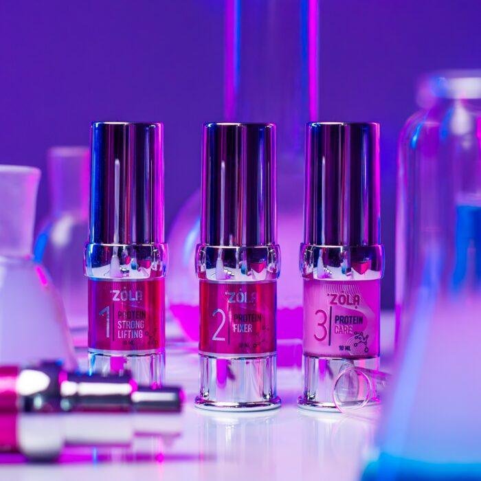 ZOLA - PROTEIN RECONSTRUCTION SET Laminare Sprancene & Gene - imagine 2