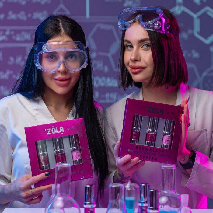 ZOLA - PROTEIN RECONSTRUCTION SET Laminare Sprancene & Gene - imagine 3