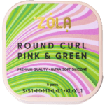 ZOLA - ROUND CURL PINK & GREEN | Bigudiuri Laminare Gene