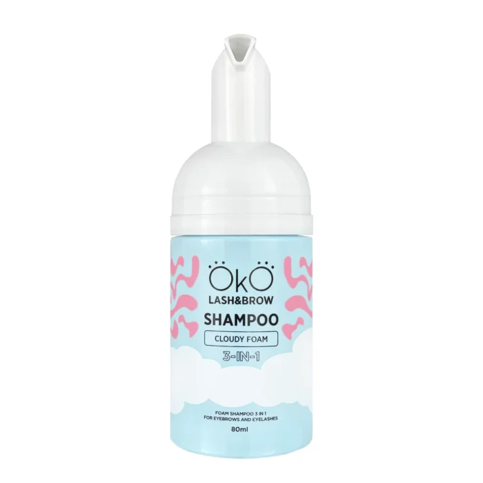 OKO - CLOUDY FOAM 3 IN 1 | Sampon spuma pentru Gene & Sprancene - imagine 2