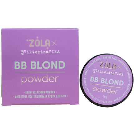 ZOLA x VIKTORINA VIKA - BB BLOND | Pudra decoloranta sprancene 3 tonuri