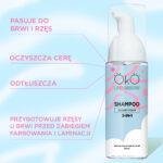 OKO - CLOUDY FOAM 3 IN 1 | Sampon spuma pentru Gene & Sprancene - imagine 3