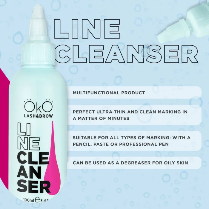 OKO - LINE CLEANSER | Solutie pentru curatarea liniilor 100 ml - imagine 2