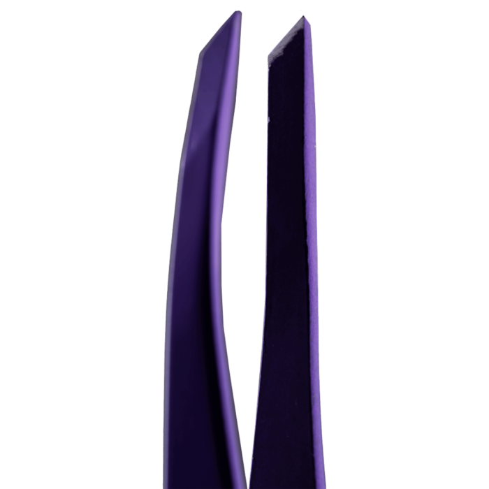 ZOLA - PROFESSIONAL BEVELED TWEEZERS FOR EYEBROWS | Penseta sprancene (VIOLET) - imagine 7