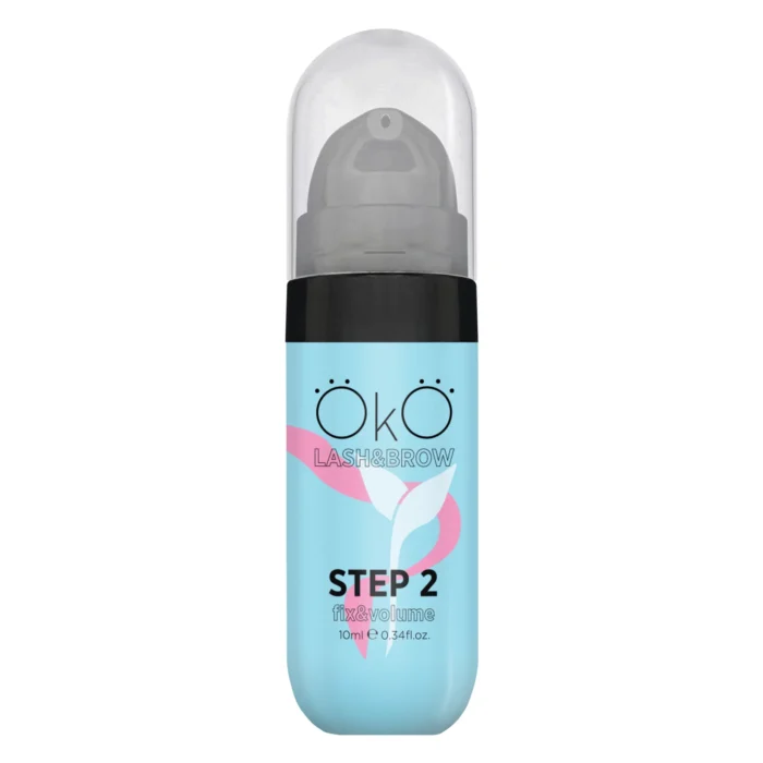 OKO – STEP 2 FIX&VOLUME | Solutie laminare Gene & Sprancene 10 ml - imagine 2