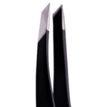 ZOLA - PROFESSIONAL BEVELED TWEEZERS FOR EYEBROWS | Penseta sprancene (BLACK) - imagine 7