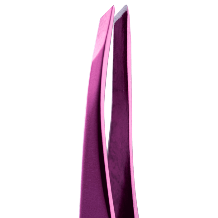 ZOLA - PROFESSIONAL BEVELED TWEEZERS FOR EYEBROWS | Penseta sprancene (PINK) - imagine 7