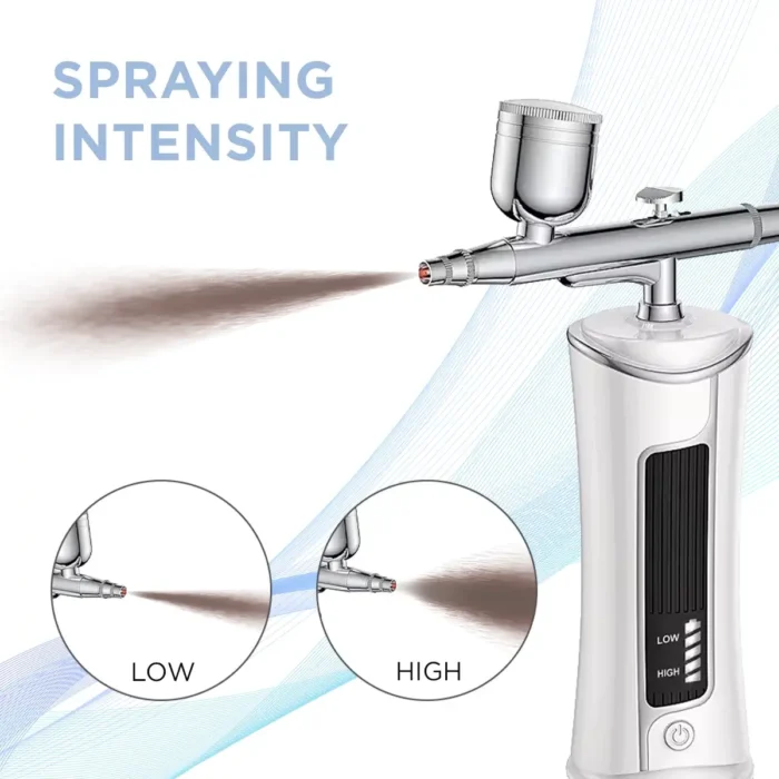 OKO - WIRELESS AIRBRUSH with LED display, 0.4 mm - imagine 2