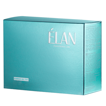 ÉLAN - Vopsea Gel sprancene cu oxidant (DARK BROWN 02)