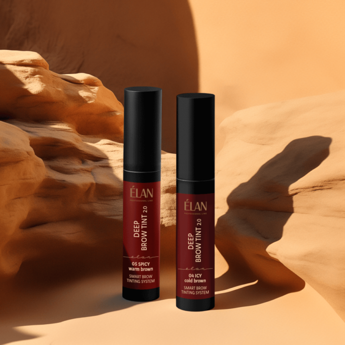 ÉLAN | DEEP BROW TINT 2.0 - Vopsea sprancene (04 ICY COLD BROWN) - imagine 2
