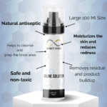 INFINITY - SALINE SOLUTION | Solutie curatare spracene 100ml - imagine 2
