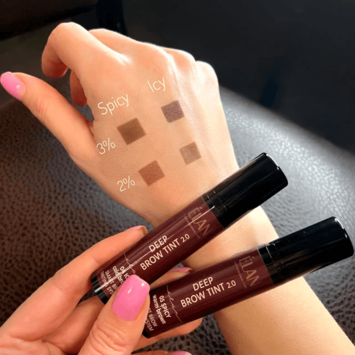 ÉLAN | DEEP BROW TINT 2.0 - Vopsea sprancene (04 ICY COLD BROWN) - imagine 3