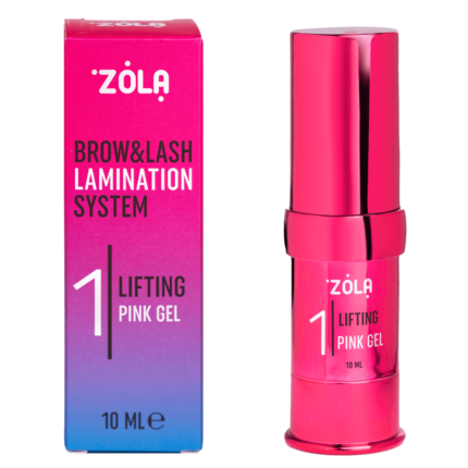 ZOLA – BROW&LASH LAMINATION SYSTEM LIFTING PINK GEL 1 | Solutie laminare sprancene&gene