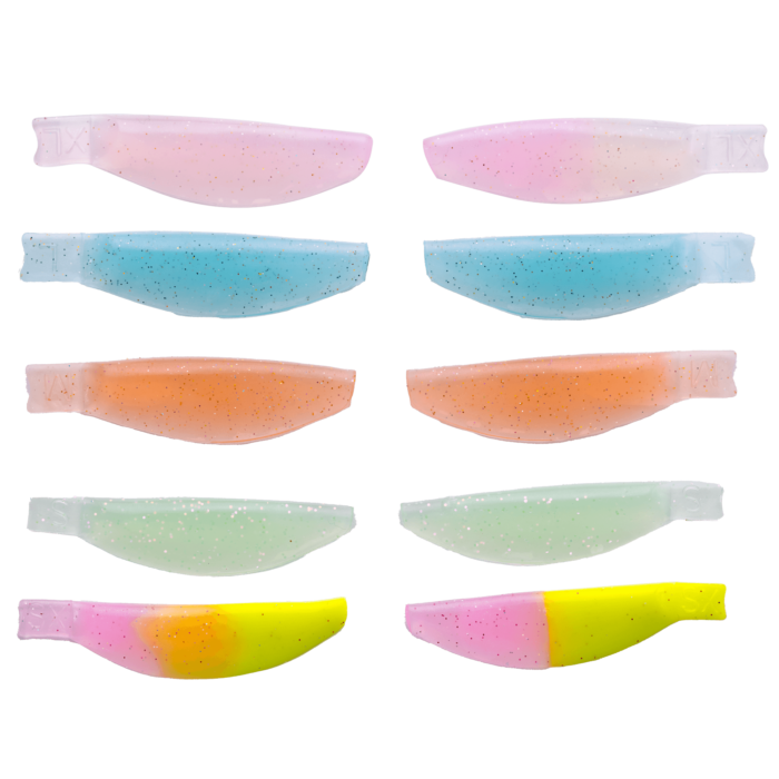 ZOLA - COLOR SPLASH LIFTING PADS | Bigudiuri laminare gene (5 PERECHI: XS, S, M, L, XL) - imagine 2