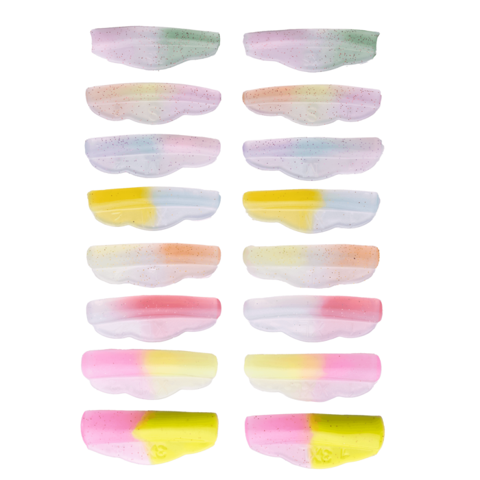 ZOLA - MULTI TONE | Bigudiuri laminare gene (8 PERECHI: XS, S, M, XM, L, XL, XXL, 3XL) - imagine 2