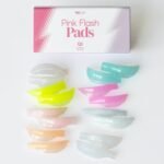 PINK FLASH - PLATINUM SILICON PADS | Bigudiuri laminare gene (8 PERECHI) - imagine 3