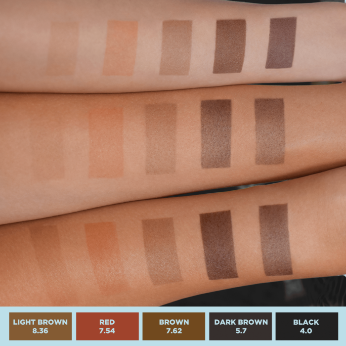 OKO - H2O LIQUID HYBRID TINT LIGHT BROWN 8.36 | Vopsea sprancene si gene (MARO DESCHIS 8.36) - imagine 4