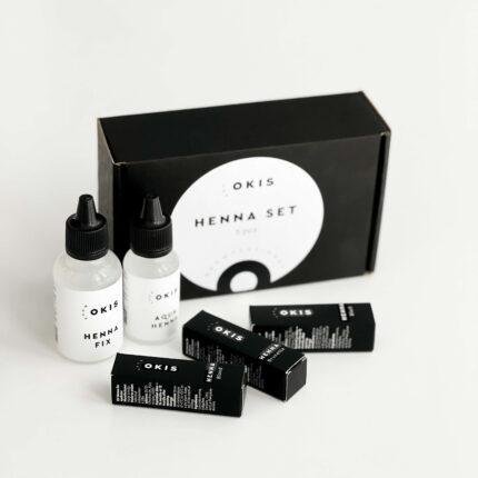 OKIS - HENNA SET | Set vopsea henna sprancene