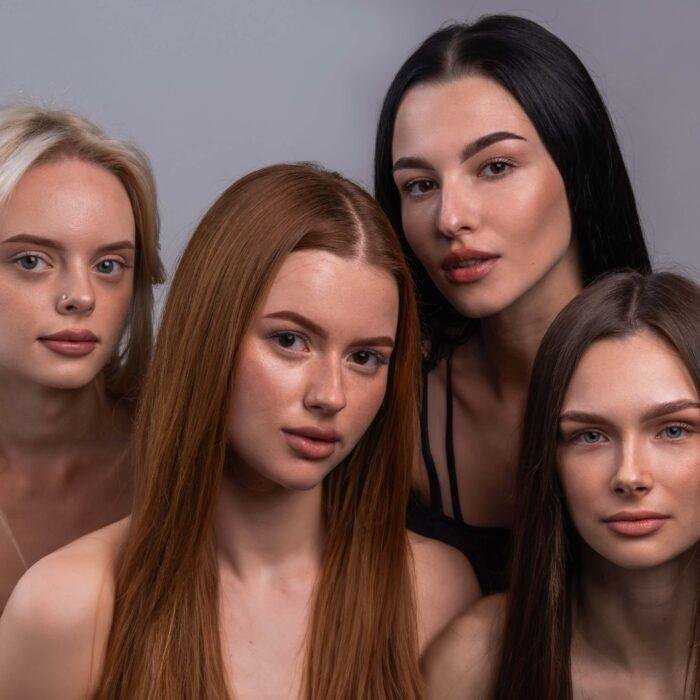 ZOLA - TATTOO TINT | Vopsea sprancene si gene (DARK GREY) - imagine 2