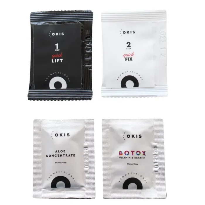 OKIS - QUICK LAMI MINI KIT | Mini set laminare sprancene si gene - imagine 3