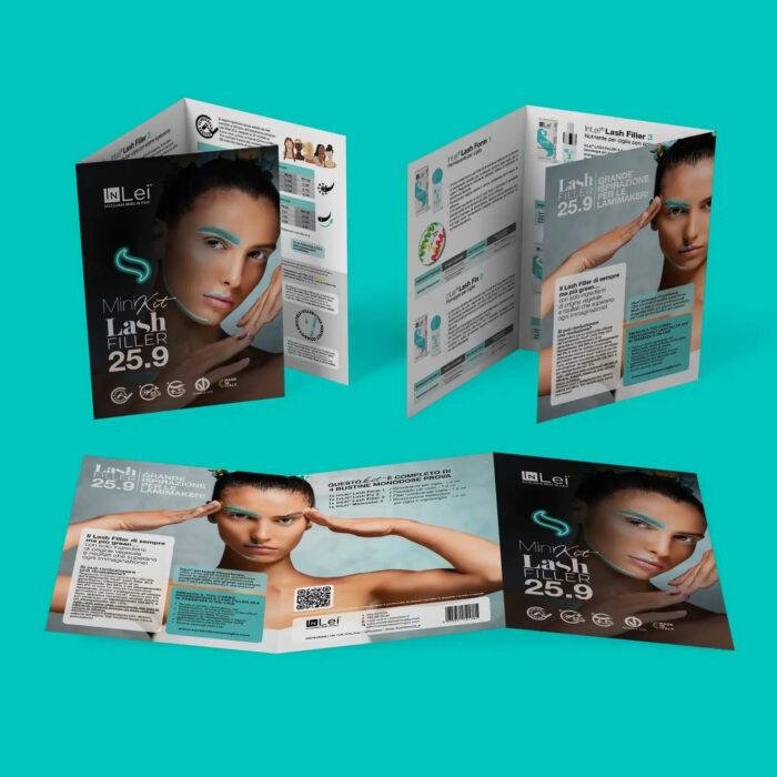 INLEI - Mini Kit Lash Filler laminare gene (2x1,2ml&2x2ml) - imagine 2