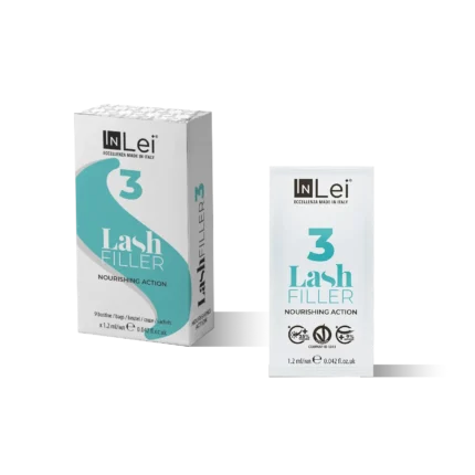 INLEI - LASH FILLER 3 | Filler nutritiv vegan pentru gene (9x1,2ml)