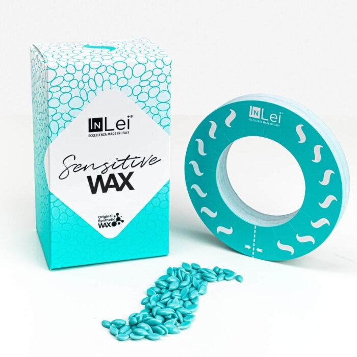 INLEI - SENSITIVE WAX | Ceara depilatoare (250g) - imagine 2