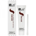 INLEI - Vopsea gene si sprancene (BROWN / 15 ml)