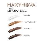 MAXYMOVA - BROW GEL FIX&GO | Gel fixare sprancene (CACAO) 5ml - imagine 2