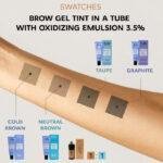 ÉLAN – BROW GEL TINT | Vopsea gel pentru sprâncene (NEUTRAL BROWN / 20ml) - imagine 2