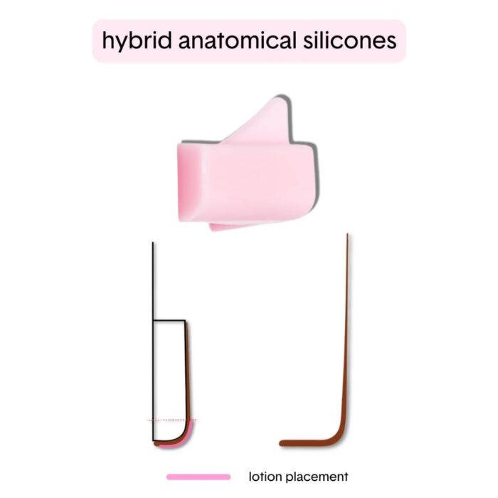 RUTHIE BELLE - HYBRID ANATOMICAL | Bigudiuri laminare gene (5 PERECHI) - imagine 2