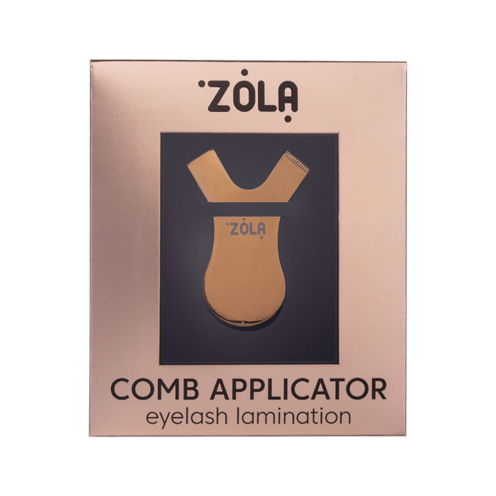 ZOLA - COMB APPLICATOR | Y Brush - Piaptan laminare gene (GOLD) - imagine 2