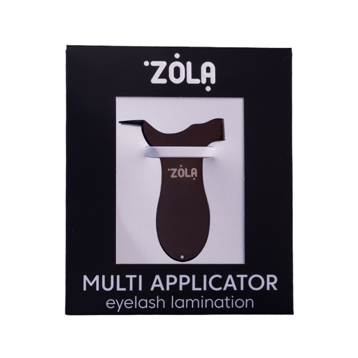 ZOLA - MULTI APPLICATOR | Y Brush - Piaptan laminare gene (BLACK) - imagine 2