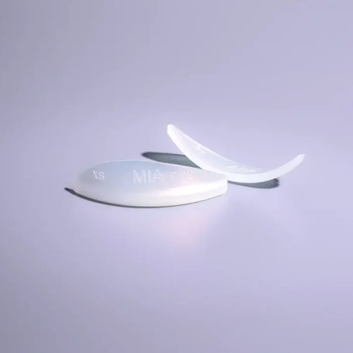 MIA - SET Bigudiuri laminare gene (TRANSPARENT / XS, S, M, L) - imagine 3