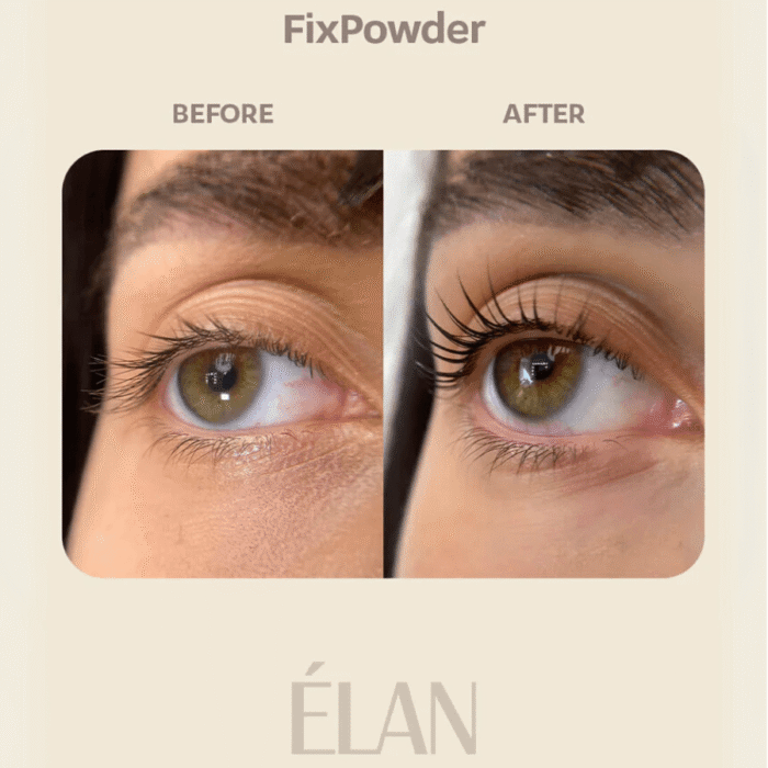 ÉLAN – FIXPOWDER | Pudra fixativa pentru laminarea genelor - imagine 3
