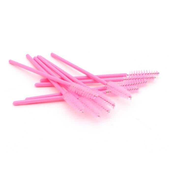 Periuțe Mascara de unică folosință pentru extensii de gene și sprâncene (50 buc) - imagine 3