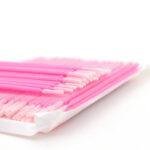 Bețișoare Microbrush pentru curățarea genelor (100 buc)