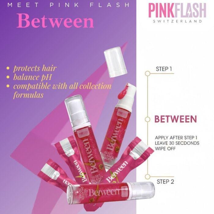 PINK FLASH - BETWEEN | Tratament hidratare sprancene si gene - imagine 2