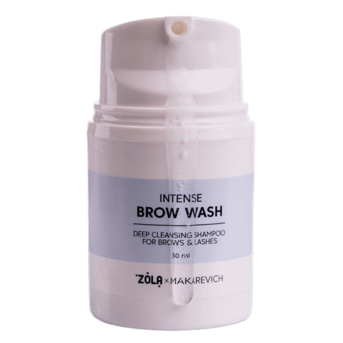 ZOLA x MAKAREVICH - DEEP CLEANSING SHAMPOO | Sampon curatare profunda sprancene si gene (30ml) - imagine 3