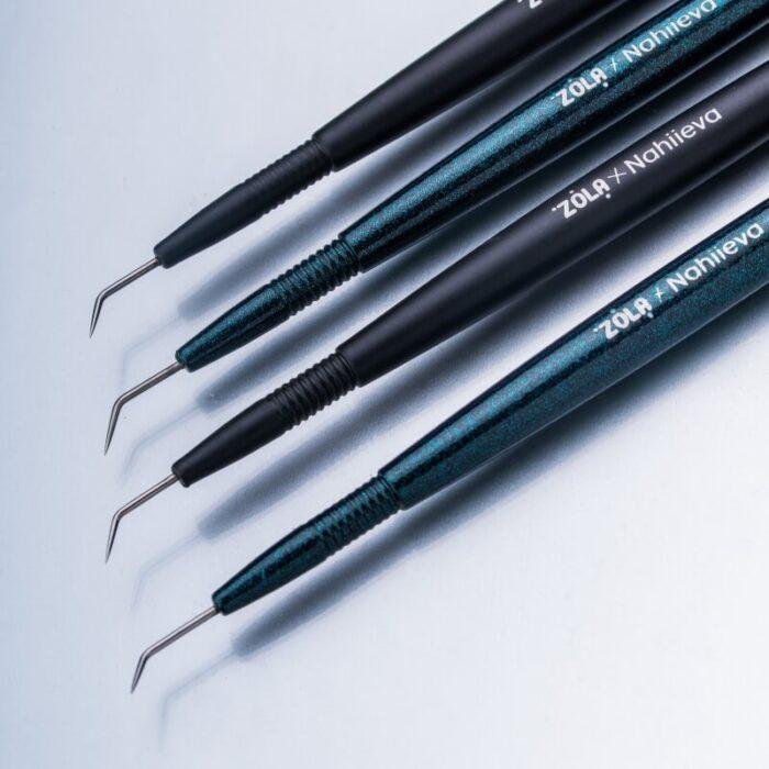 ZOLA x NAHIIEVA - MULTIFUNCTIONAL LASH TOOL | Instrument laminare gene (GREEN) - imagine 5