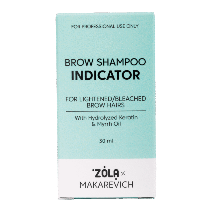 ZOLA x MAKAREVICH - BROW SHAMPOO INDICATOR| Sampon indicator pH (30ml) - imagine 2