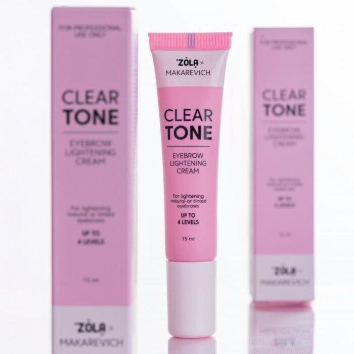 ZOLA x MAKAREVICH - CLEAR TONE | Crema decolorant sprancene - imagine 3