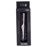 ZOLA - PROFESSIONAL TWEEZERS PREMIUM SERIES | Penseta profesionala serie premium (SILVER) - imagine 2