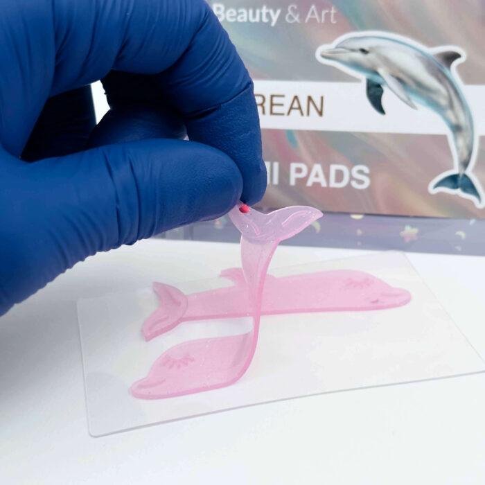 BEAUTY&ART - DOLPHIN KOREAN PADS | Paduri laminare gene TEHNICA COREANA - imagine 3