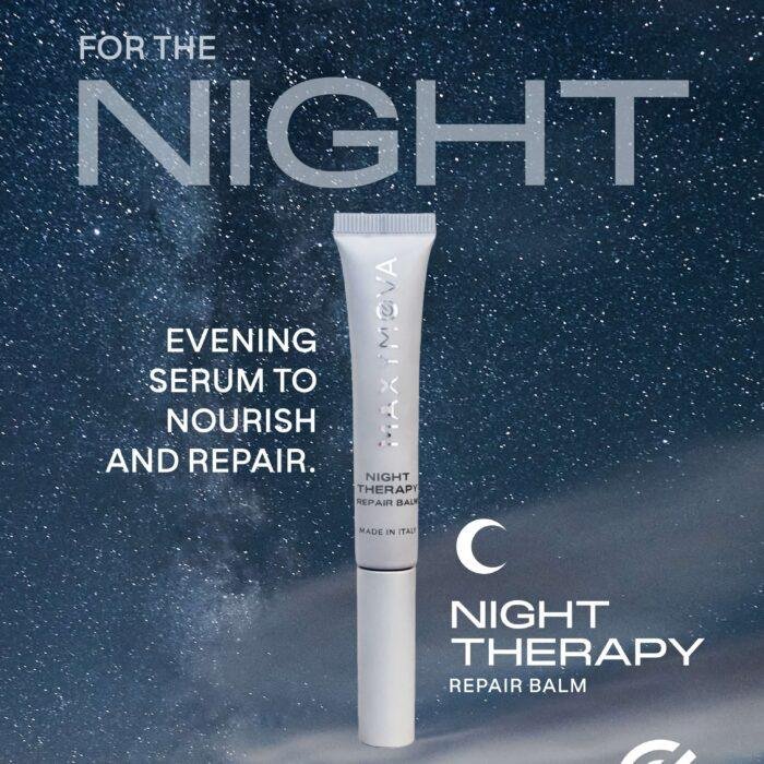 MAXYMOVA - NIGHT THERAPY, REPAIR BALM | Tratament sprancene si gene - imagine 2