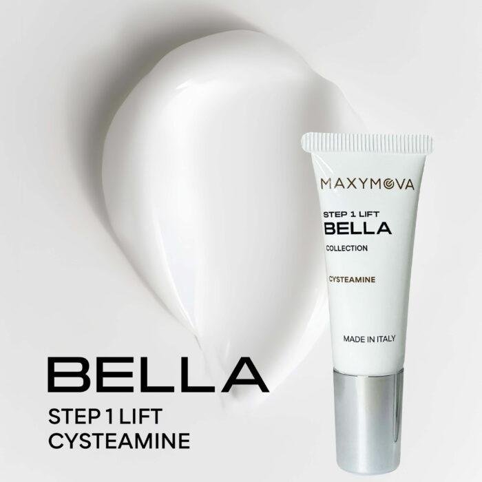 MAXYMOVA - BELLA COLLECTION STEP 1 LIFT | Solutie laminare gene si sprancene (CYSTEAMINE, 10ml) - imagine 2