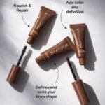 MAXYMOVA - MINI BROW GEL FIX&GO | Gel fixare sprancene (MOKA) 2,5ml - imagine 3