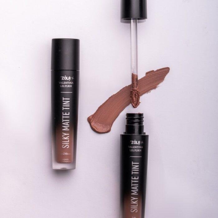 ZOLA x VALENTINA LELYUKH - SILKY MATTE TINT | Tint make-up (03 | DESERT ROSE) - imagine 3